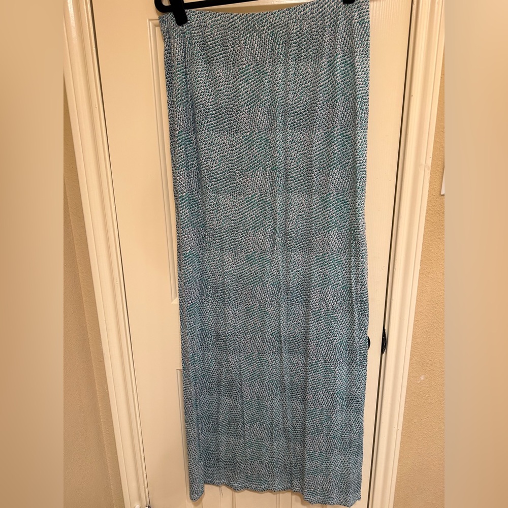 Joie Blue and White Maxi Skirt